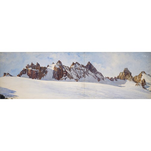 The Aiguilles Dorées, Mont Blanc Massif, Switzerland.